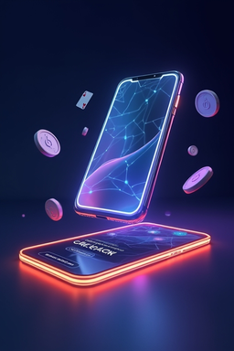 Smartphone con la app de Bruno Casino